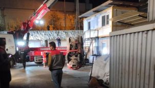 Forklift'in altında kalan işçi hayatını kaybetti