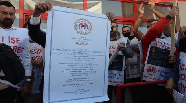 İZMİR'DE TRAMVAY VE METRO KONTAK KAPATIYOR