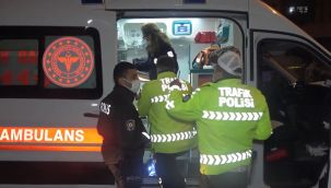 Kırıkkale'de 4 araçlı trafik kazası