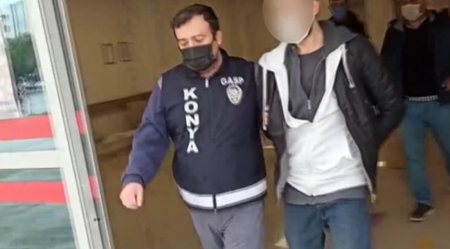 Konya'da kendisini polis olarak tanıtıp 2 kişiyi gasp etti