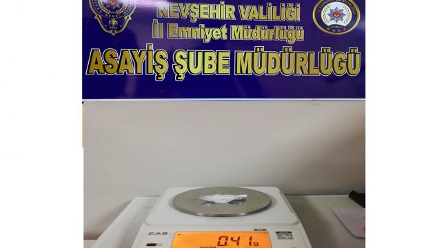 Nevşehir'de uyuşturucu operasyonu