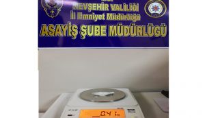 Nevşehir'de uyuşturucu operasyonu