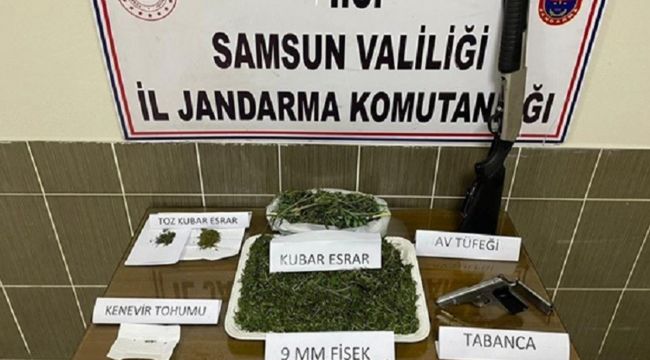 Samsun'da uyuşturucu operasyonları