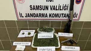 Samsun'da uyuşturucu operasyonları