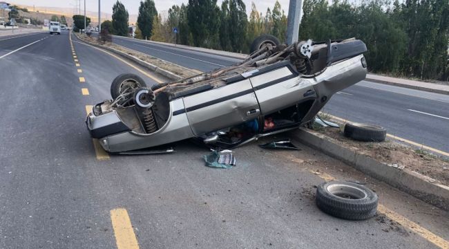 Tercan'da trafik kazası