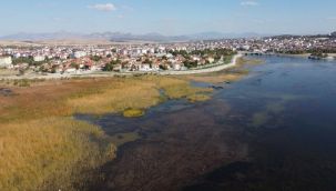 Türkiye'nin en büyük tatlı su gölünde kuraklık tehlikeli boyutta