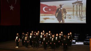 BERGAMA'DA ATATÜRK'Ü ANMA TÖRENİ