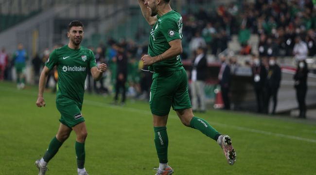 Bursaspor'da en çok skora Massimo Bruno etki etti