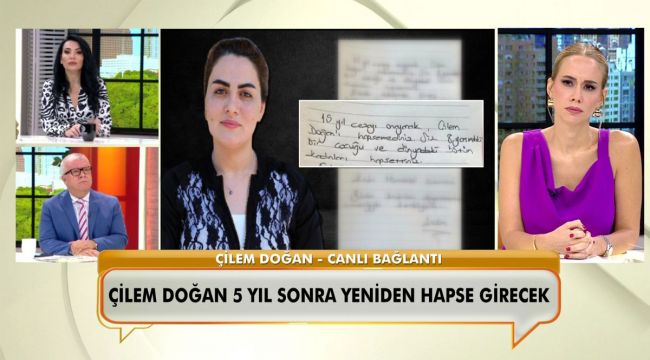 Çilem Doğan'dan hapis cezası açıklaması