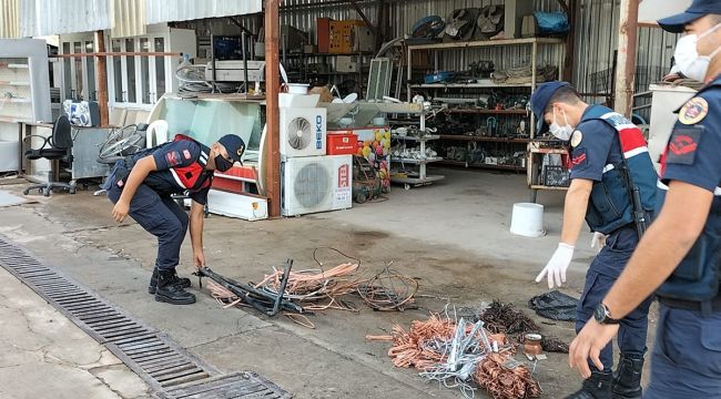 İnşaat sahiplerinin korkulu rüyaları, jandarmanın sıkı takibi sonucunda yakalandı