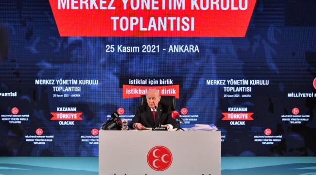 MHP Genel Başkanı Bahçeli: 'Biz döviz kuruyla kurulmadık, bu yolla da devrilmeyeceğiz'