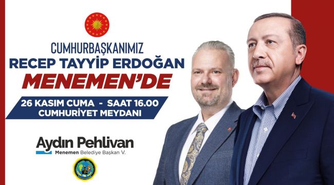 PEHLİVAN’DAN CUMHURBAŞKANI ERDOĞAN DAVETİ