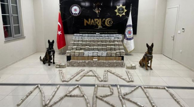 Van'da 557 kilo 350 gram eroin ele geçirildi