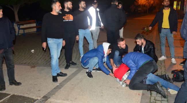 Antalya’da iki grup kavga etti çıkan kavgada kan aktı