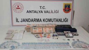 Antalya'da kumar baskını