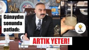 BAŞKAN GÜNAYDIN: ÇEŞMELERDEN ÇAMUR AKIYOR