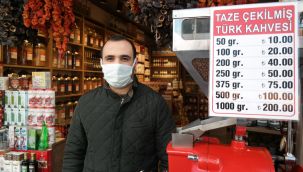 Esnaf tabelasına 50 gram kahve fiyatını da ekledi