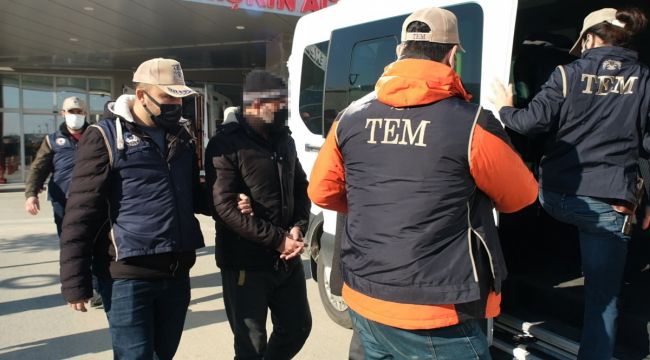 Manisa'da DEAŞ ve PKK terör örgütü şüphelileri adliyeye sevk edildi