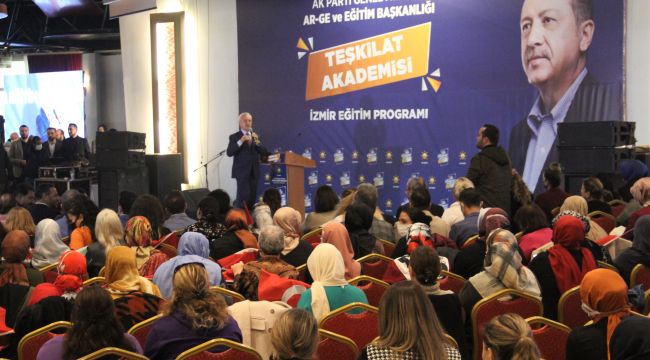 TEŞKİLAT AKADEMİSİ İZMİR EĞİTİM PROGRAMI TAMAMLANDI