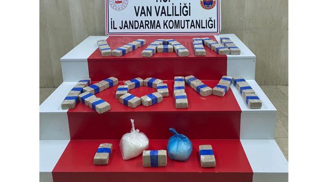 Van'da 24 kilo 450 gram eroin ele geçirildi