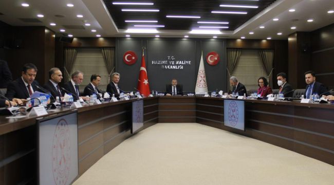 Bakan Nebati'nin TÜSİAD heyeti ile görüşmesi başladı