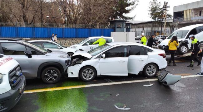 Diyarbakır'da trafik kazası