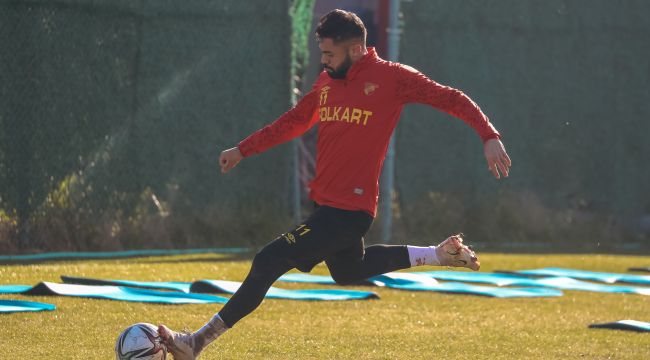 GÖZTEPE'DE ANTALYASPOR HAZIRLIKLARI SÜRÜYOR