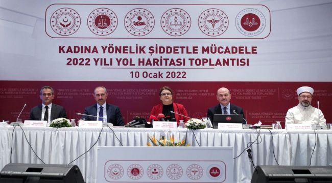 Kadına Yönelik Şiddetle Mücadelede 2022 Yol Haritası Açıklandı