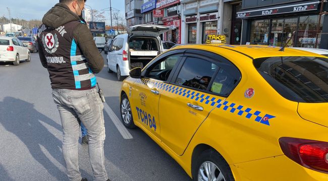 Taksicilere yeni yılın ilk iş gününde ceza yağdı