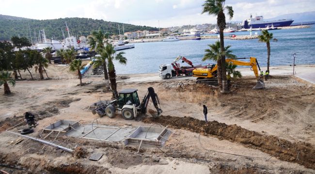 Çeşme’nin kalbi yeniden hayat buluyor