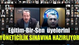 Eğitim-Bir-Sen  üyelerini yöneticilik sınavına hazırlıyor