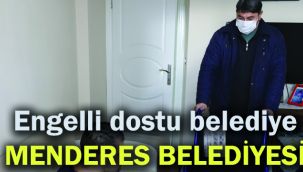 Engelli dostu belediye; Menderes Belediyesi