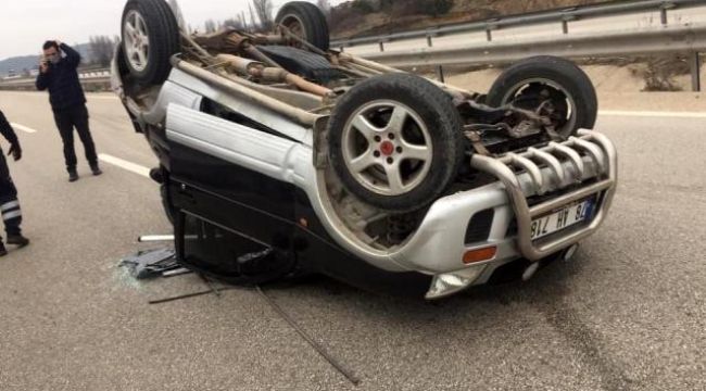 Karabük'te trafik kazası