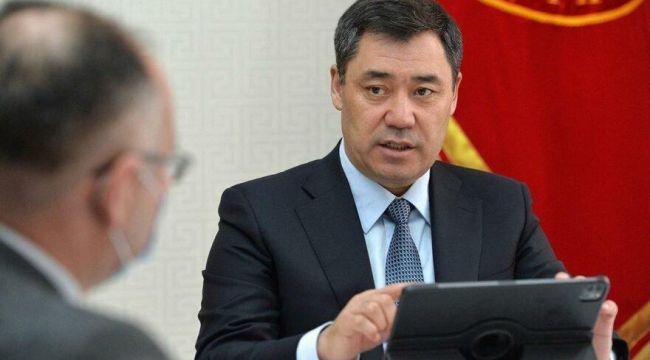 Kırgızistan Cumhurbaşkanı Caparov'dan Rusya-Ukrayna krizinde sağduyu çağırısı