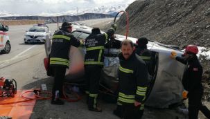 Erzincan'da trafik kazası