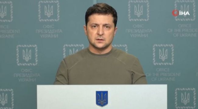 Vladimir Zelenskiy: Harkov'a acımasızca saldırdılar. Bu açıkça savaş suçudur