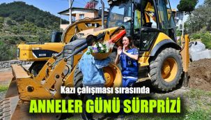 Kazı çalışması sırasında Anneler Günü sürprizi