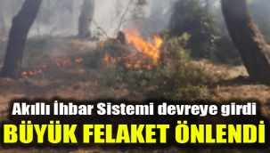 Akıllı İhbar Sistemi devreye girdi, büyük felaket önlendi