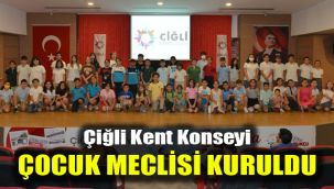 Çiğli Kent Konseyi Çocuk Meclisi kuruldu