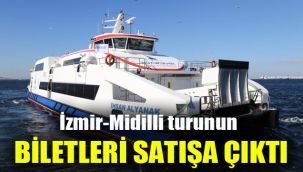 İzmir-Midilli turunun biletleri satışa çıktı