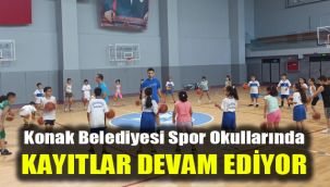 Konak Belediyesi Spor Okullarında kayıtlar devam ediyor