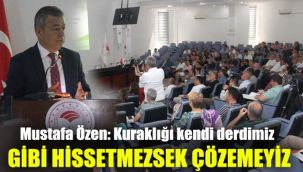 Mustafa Özen: Kuraklığı kendi derdimiz gibi hissetmezsek çözemeyiz