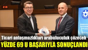 Ticari anlaşmazlıkları “arabuluculuk” çözecek: Yüzde 69'u başarıyla sonuçlandı