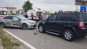 Karabük'te iki ayrı trafik kazası