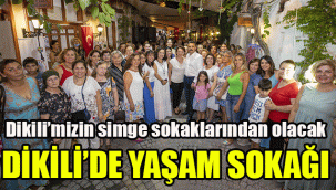 ​​​​​​​Dikili’de Yaşam Sokağı: Dikili’mizin simge sokaklarından olacak