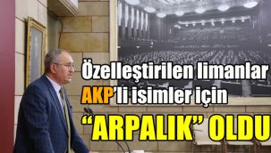 Özelleştirilen limanlar AKP’li isimler için “arpalık” oldu