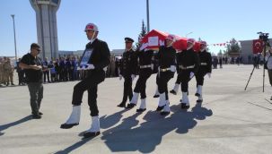 Şehit asker, törenle memleketine uğurlandı