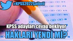 KPSS adayları cevap bekliyor: Hakları yendi mi?