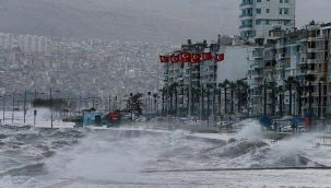 İzmir’e sel ve hortum uyarısı