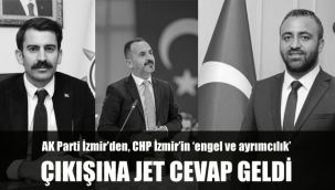 AK Parti İzmir’den, CHP İzmir’in ‘engel ve ayrımcılık’ çıkışana jet cevap geldi